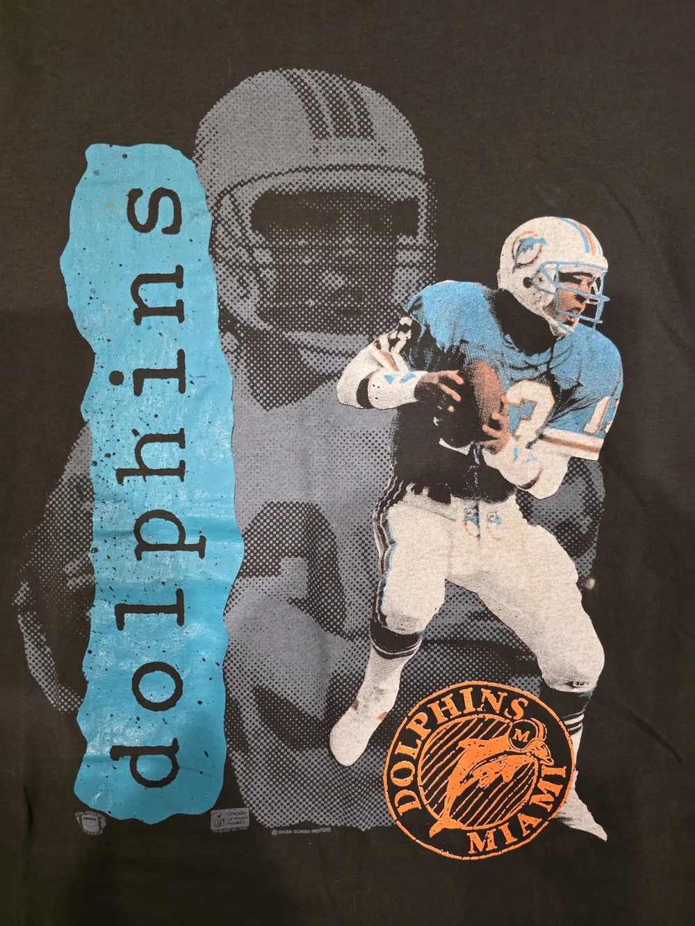 Vintage 90s Miami Dolphins Graphic Tee L